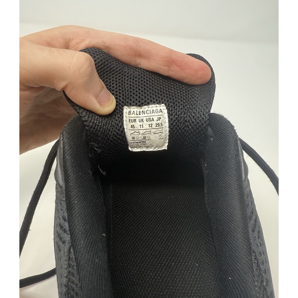 Balenciaga X-Pander Sneaker Black Size 12 US 45 EU - Picture 7 of 10